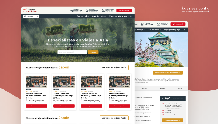 Ayudar a una agencia de viajes a mejorar su presencia online y su productividad con WooCommerce y Odoo